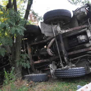 Ремарке затапи Е-79 край Враца — тир блокира движението към Мездра